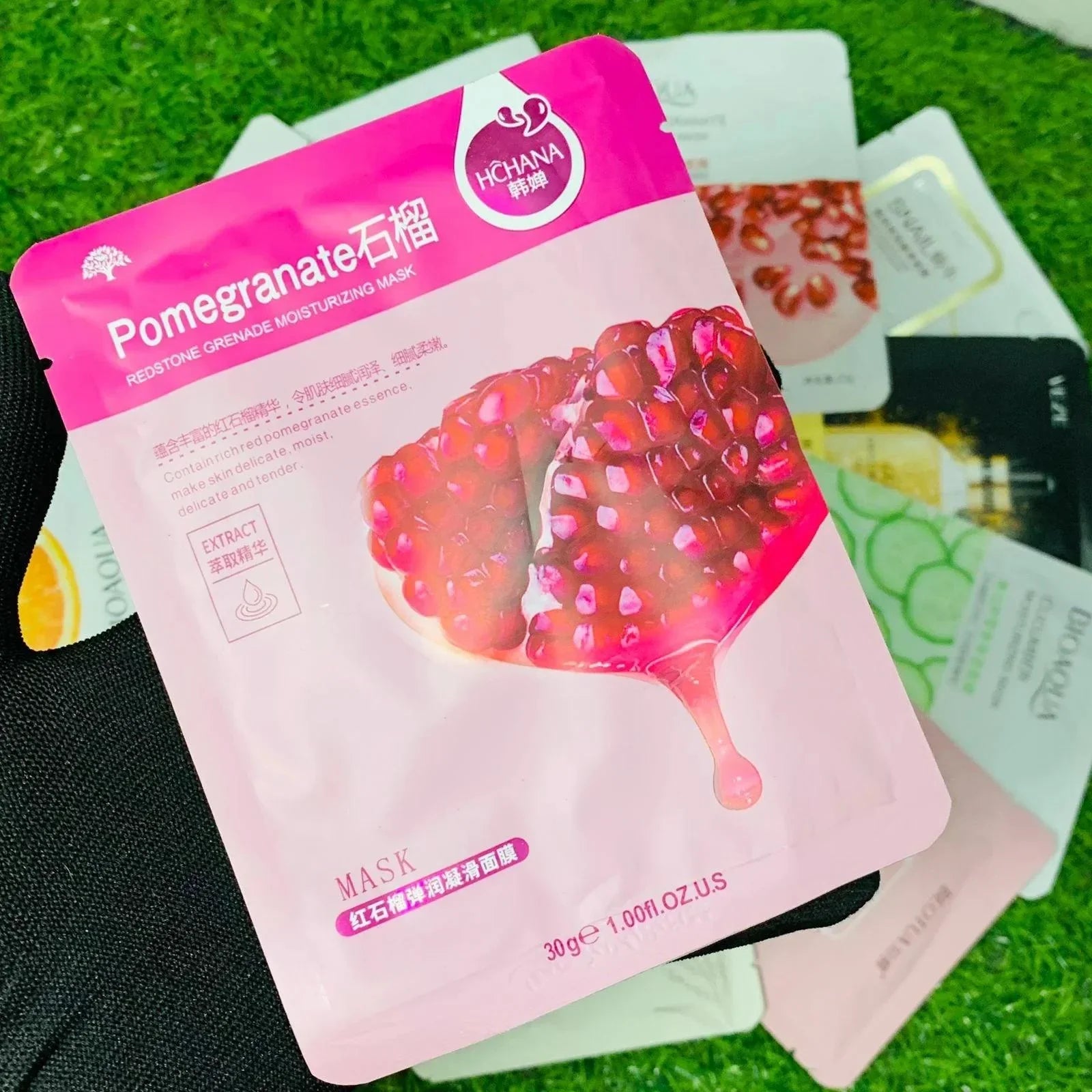 Moisturizing Face Sheet Masks - 10pcs