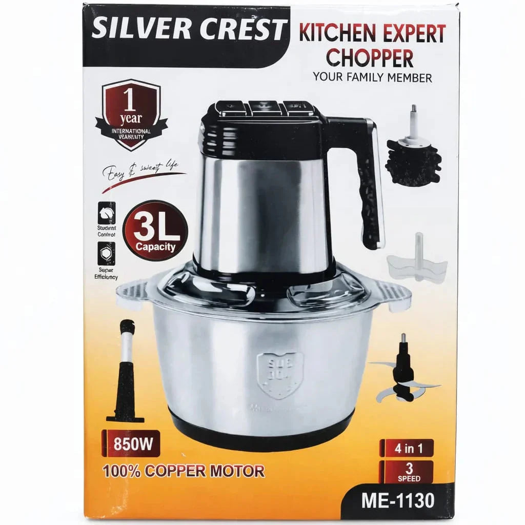 Silver Crest 4-in-1 Kitchen Expert Chopper - 3L