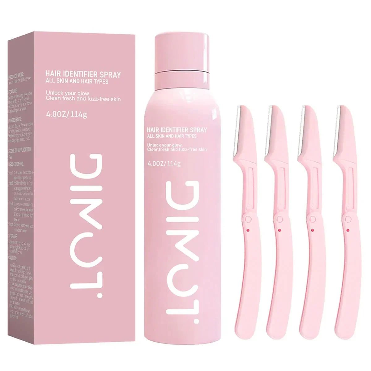 Dimot Hair Identifier Spray with 4 Blades
