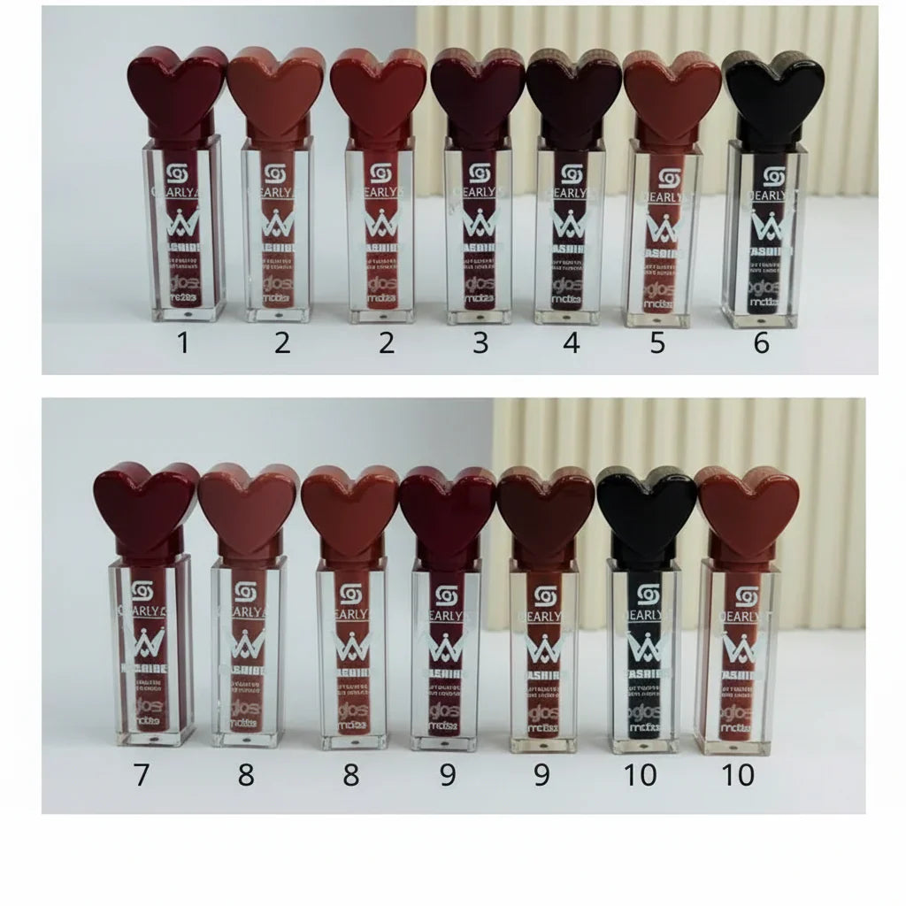 QEARLYA Heart Liquid Lipstick
