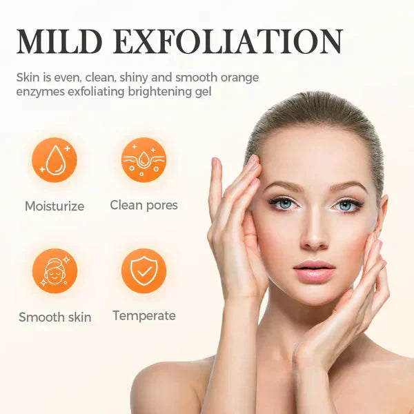 Orange Enzyme Glow Gel š Dark Spot & Dead Skin Remover