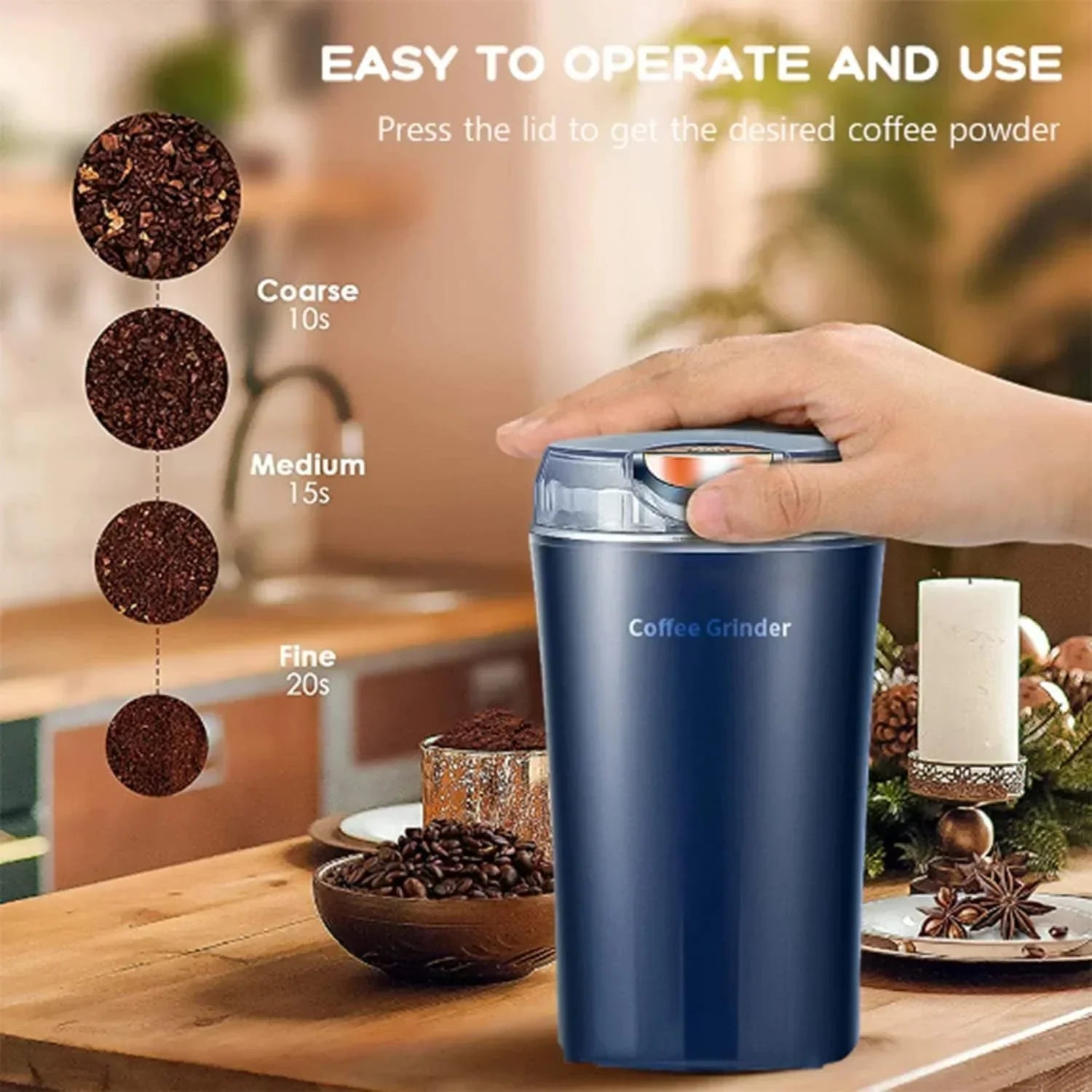 Electric Kitchen Grinder Mixer