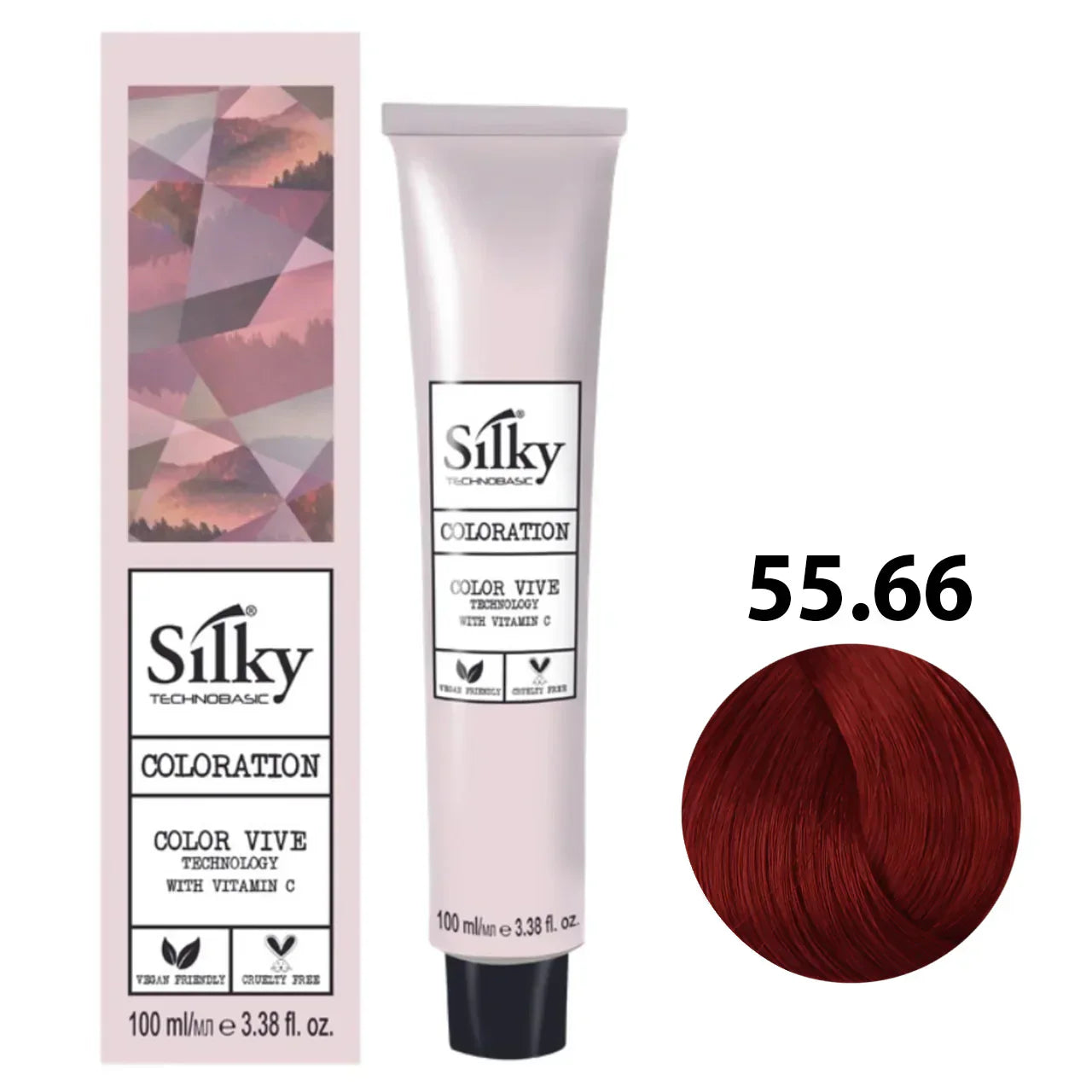 Silky 55.66 Hair Color – 100ml