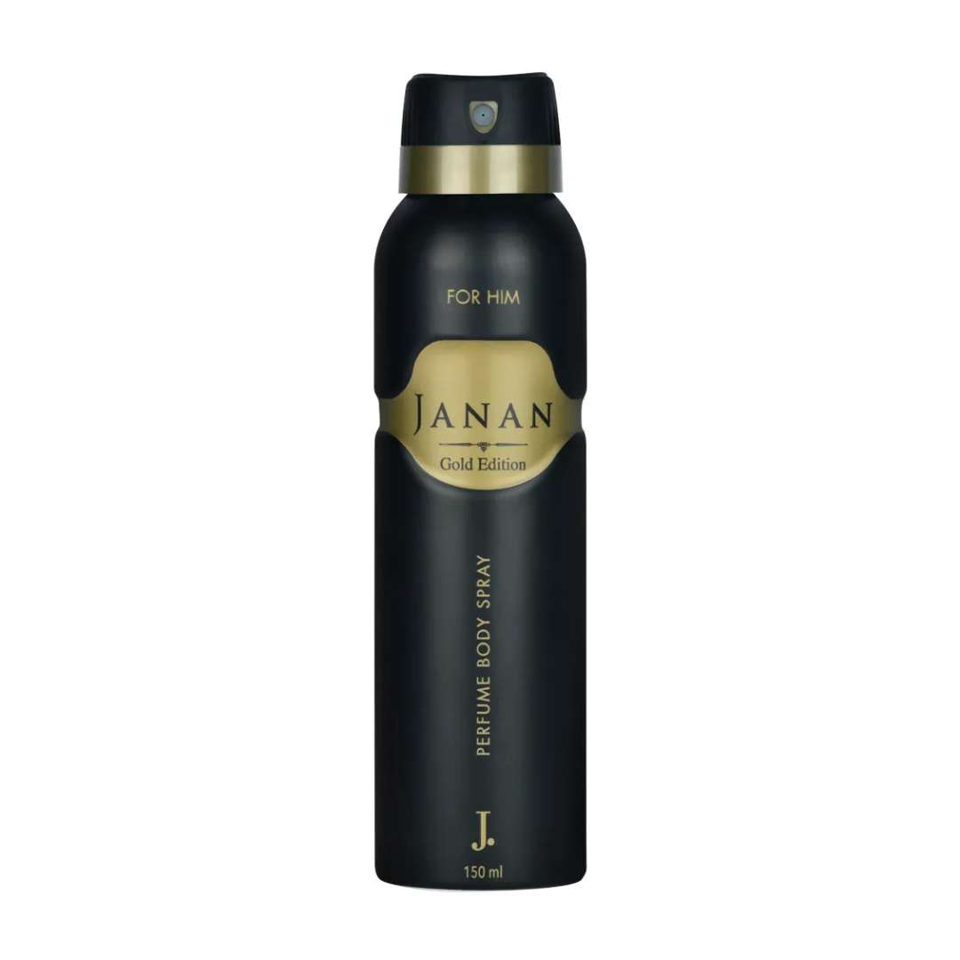 Junaid Jamshed J. Janan Gold Edition For Him Perfume Body Spray 150ml