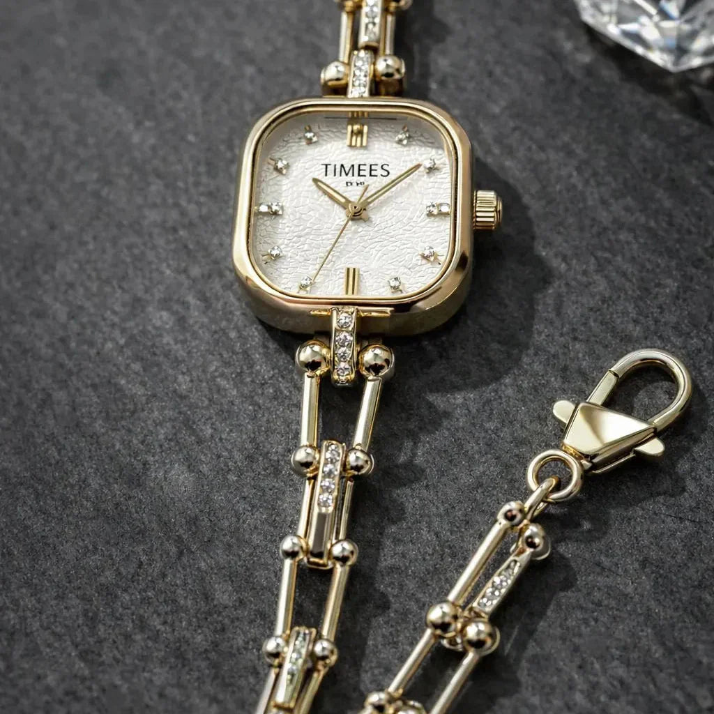 TIMEES Ladies Stainless Steel Watch