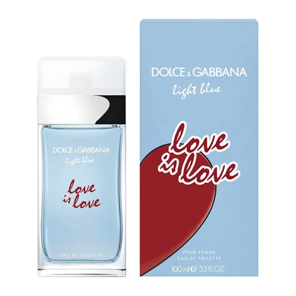 Dolce & Gabbana Light Blue Love Is Love Pour Femme Eau De Toilette - Fragrance For Women - 100ml