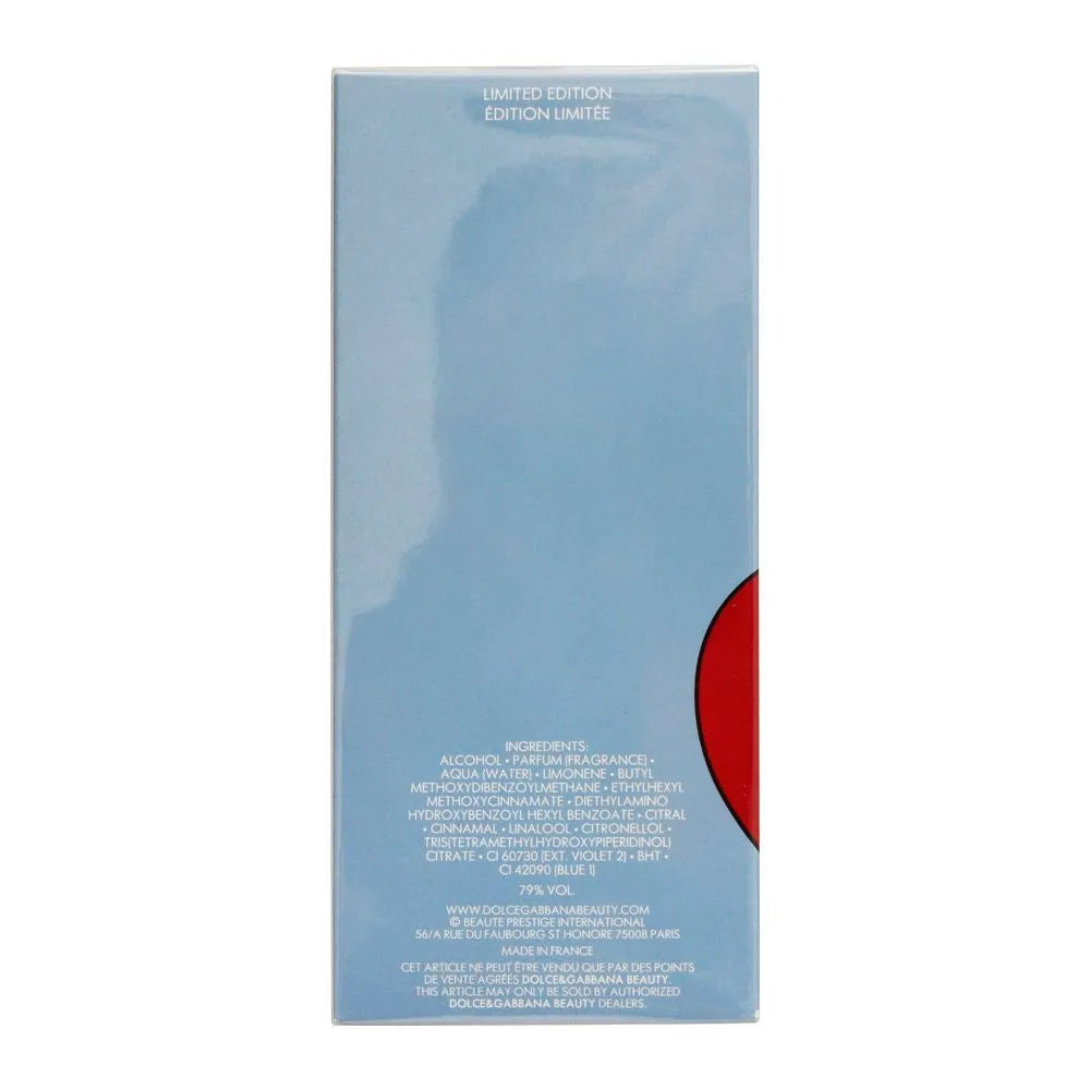 Dolce & Gabbana Light Blue Love Is Love Pour Femme Eau De Toilette - Fragrance For Women - 100ml