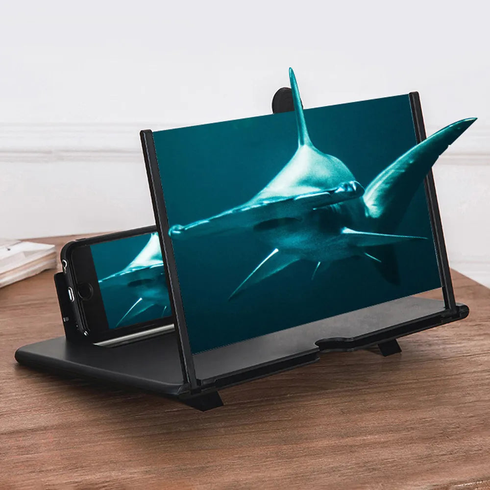 HD Mobile Phone Magnifier Projector Screen
