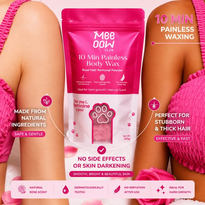 Meeow Hair Removal Body wax