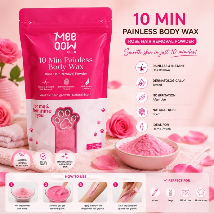 Meeow Hair Removal Body wax