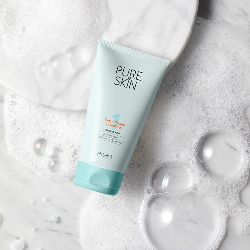 Oriflame Pure Skin Deep Cleanse Face Wash For Oily Skin - 150ml