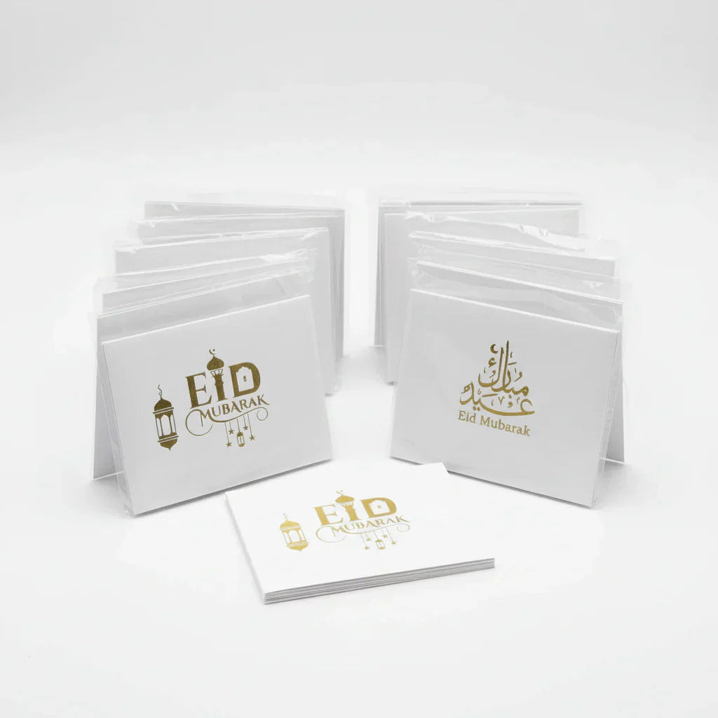Eid Mubarak Foil Envelope Pack of 10