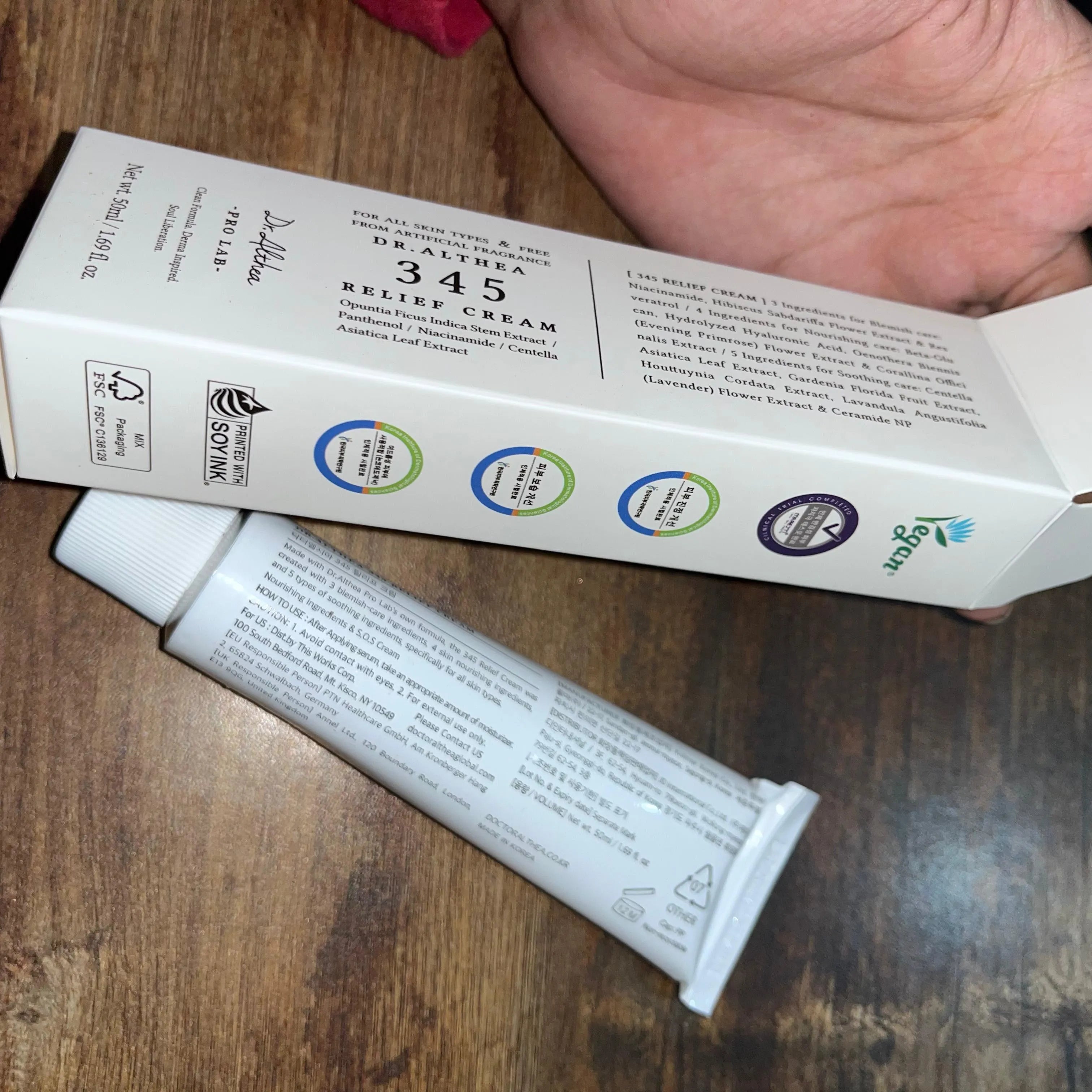 Original Dr Althea 345 Cream relief Cream For All Skin Type - 50ml