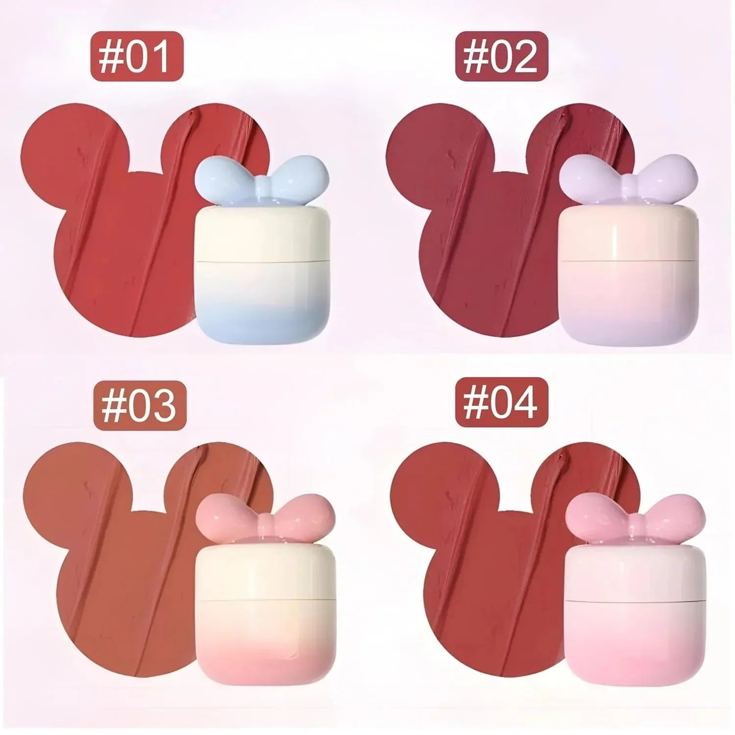Mocallure Korean Bow knot Lip Mud Mousse
