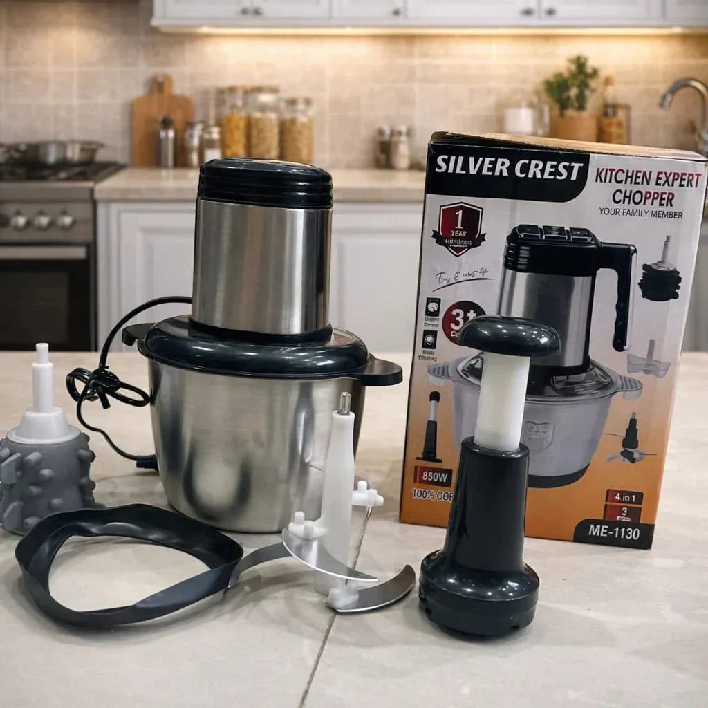 Silver Crest 4-in-1 Kitchen Expert Chopper - 3L