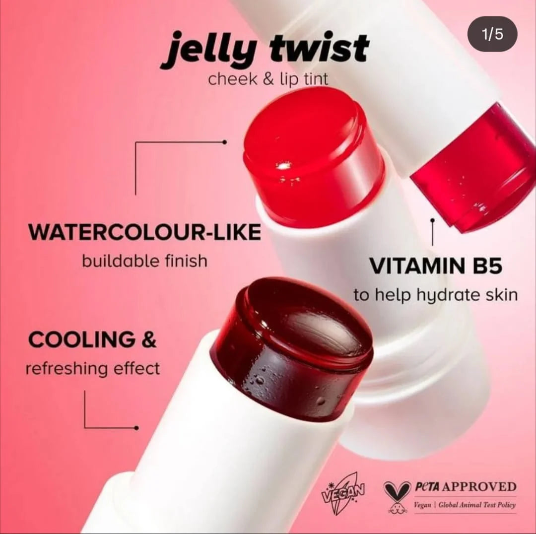 Lottie London Jelly Twist Blush & Lip Tint