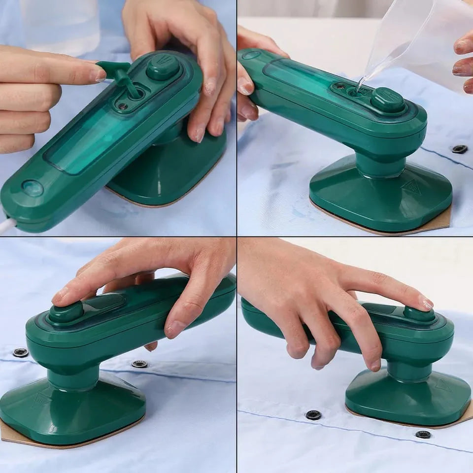Portable Mini Electric Steam Iron Handheld Garment Steamer
