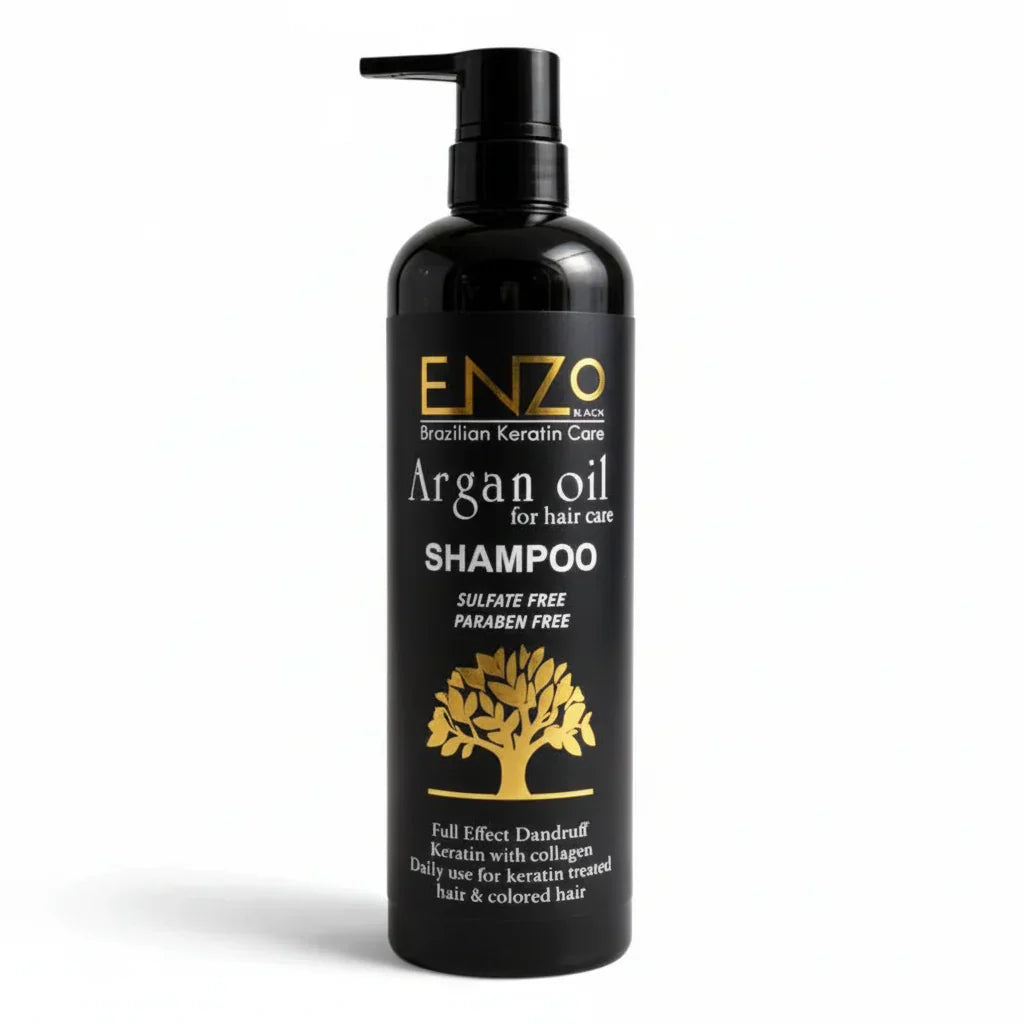Enzo Brazilian Keratin Shampoo with Argan Oil - 900ml