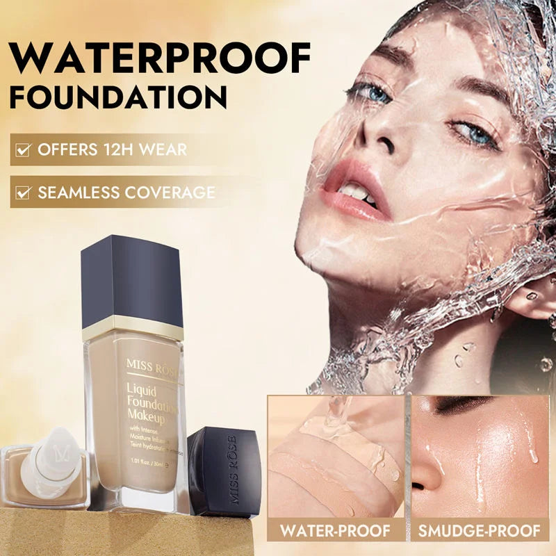 Miss Rose Liquid Makeup Foundation - 30ml