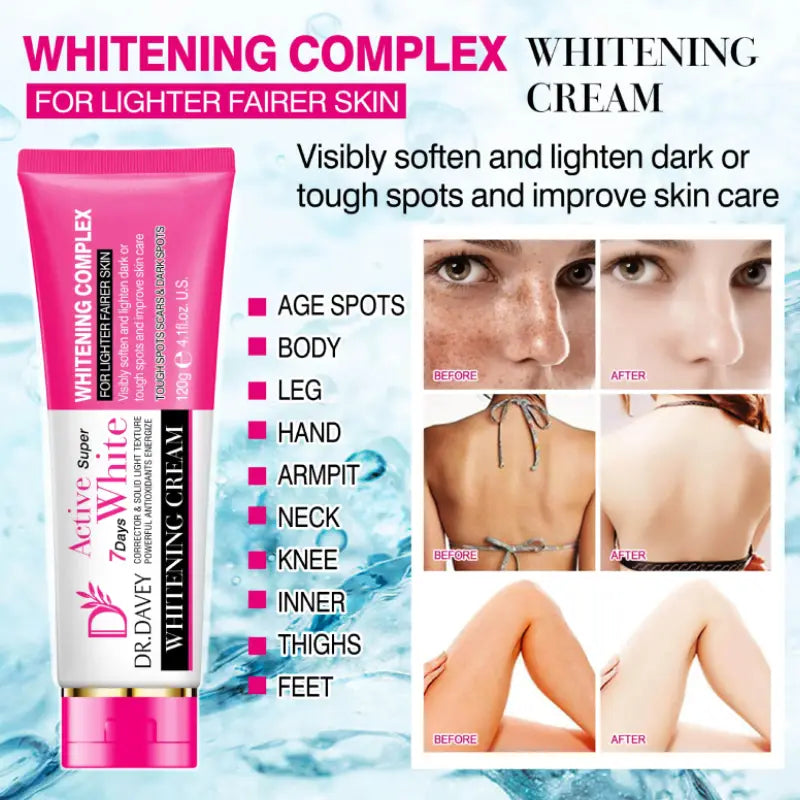 Dr Davey Active Super Private Parts Whitening Cream - 120g