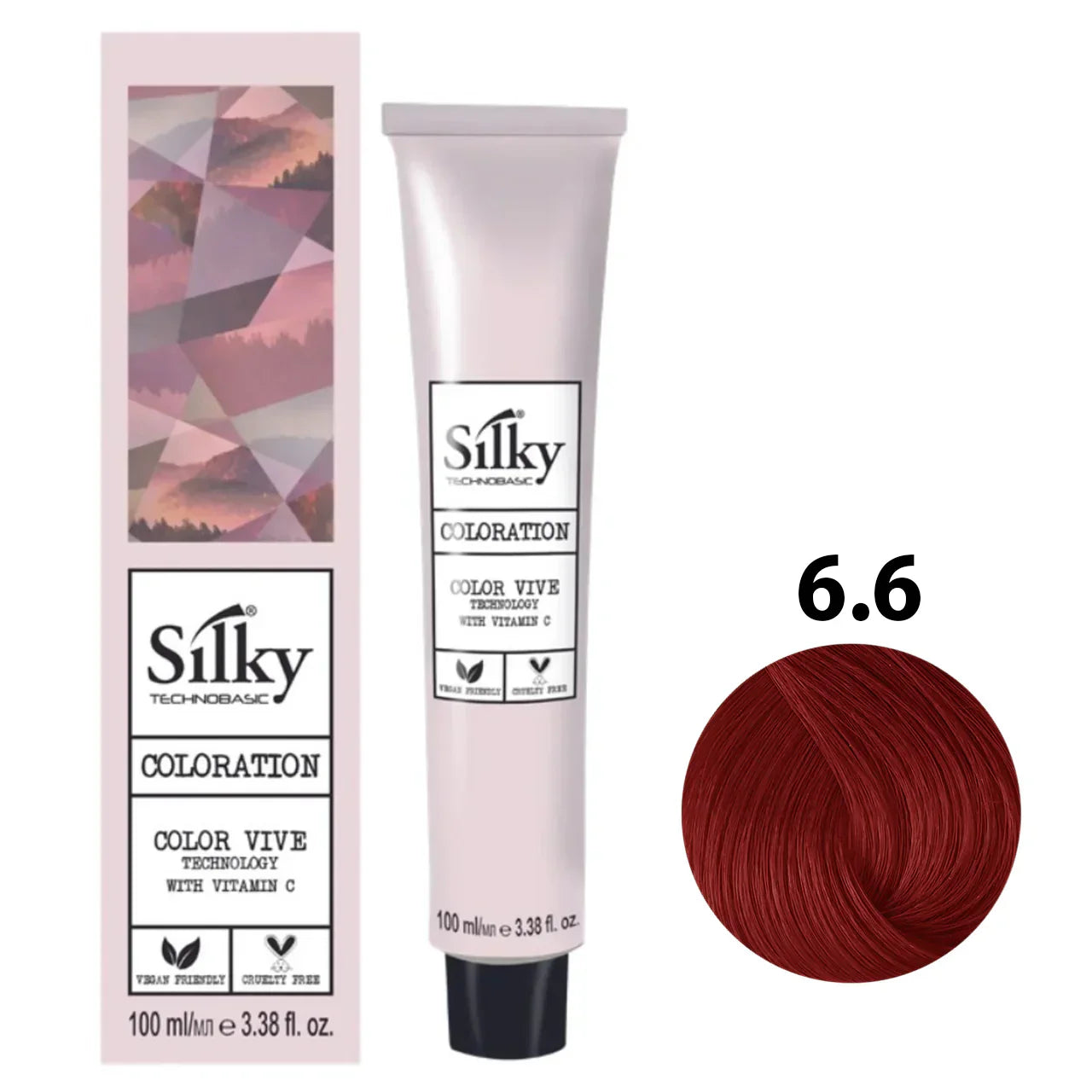 Silky 6.6 Hair Color – 100ml