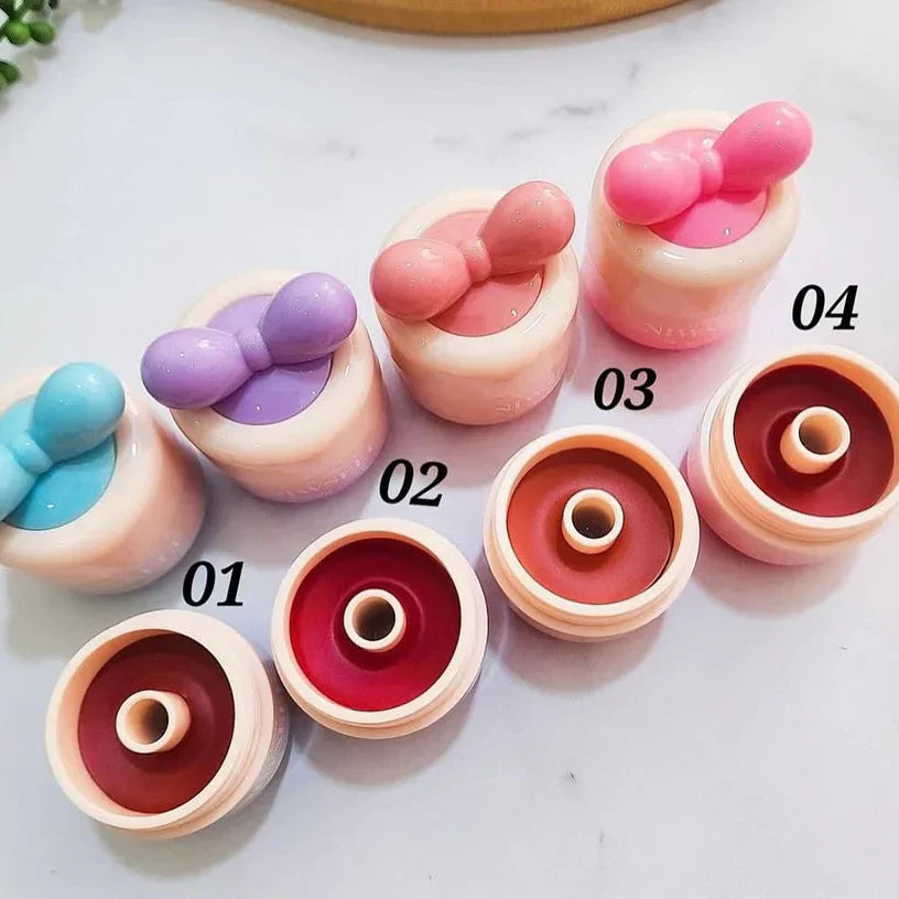 Mocallure Korean Bow knot Lip Mud Mousse
