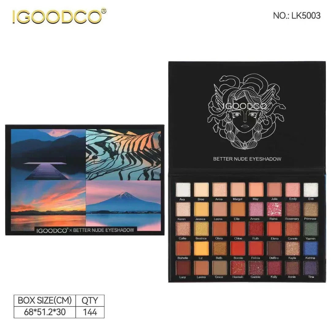 IGOODCO 40 Colors Eyeshadow Palette