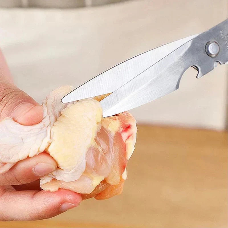 Stainless Steel Meat Vegetable Cutting Scissors