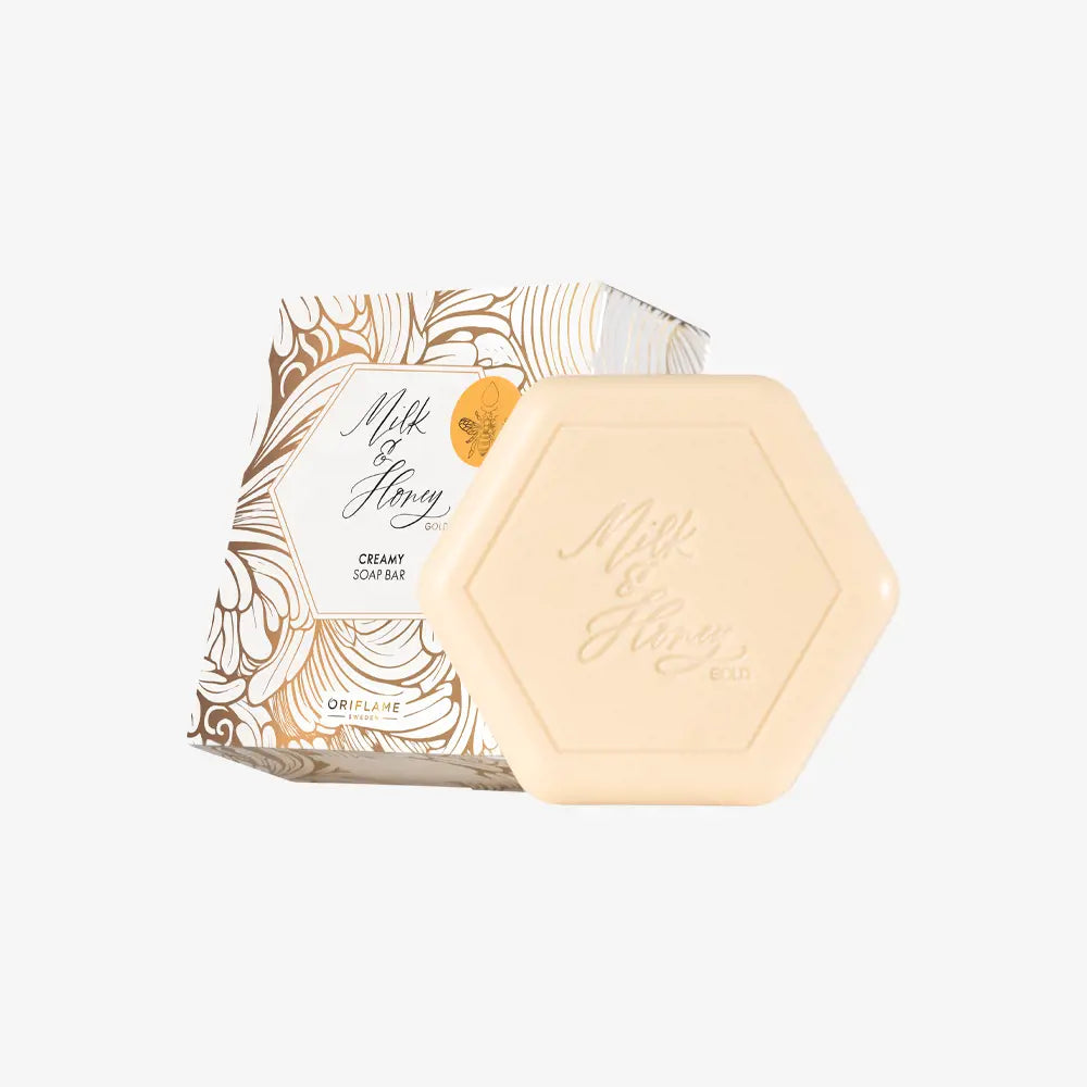 Oriflame Milk And Honey Gold Creamy Soap Bar - 90g